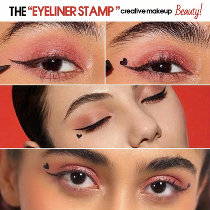 7-stylowy eyeliner  Szybkoschnący Wodoodporny Eyeliner Pen Double-ended Lazy Eye Liner Pencil