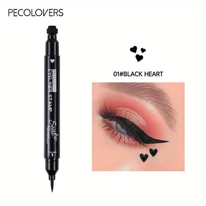 7-stylowy eyeliner  Szybkoschnący Wodoodporny Eyeliner Pen Double-ended Lazy Eye Liner Pencil