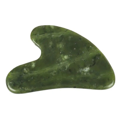 Helu Jade Gua Sha narzędzie Xiuyan Jade masażer w kształcie serca masaż szyi Guasha, produkt kosmetyczny - pielęgnacja skóry