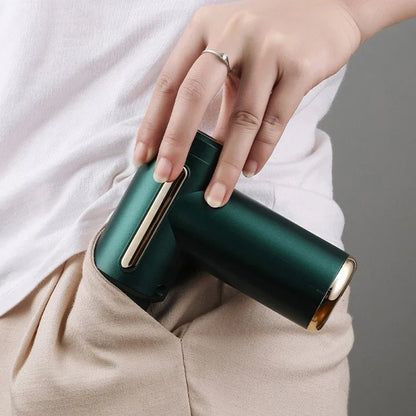 Przenośny pistolet do masażu wibracyjnego do ciała, szyi, pleców, głębokiego rozluźniania mięśni, fitness, wyszczuplania, jedna głowa
